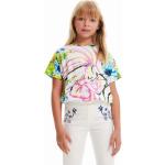 Dětská trička s krátkým rukávem Dívčí vícebarevné z bavlny ve velikosti 6 let ve slevě od značky Desigual z obchodu Answear.cz 