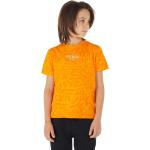 Dětská trička s límečkem Chlapecké v oranžové barvě z bavlny od značky Guess z obchodu Answear.cz 