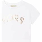 Dětská trička s potiskem Dívčí v bílé barvě z bavlny ve slevě Designer od značky Michael Kors z obchodu Answear.cz 