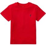 Dětská trička s límečkem Chlapecké v červené barvě z bavlny ve velikosti 8 let strečové Designer od značky Polo Ralph Lauren z obchodu Answear.cz 