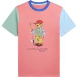 Dětská trička s potiskem Chlapecké v růžové barvě z bavlny ve velikosti 13/14 let Designer od značky Polo Ralph Lauren z obchodu Answear.cz 