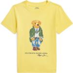 Dětská trička s potiskem Chlapecké v žluté barvě z bavlny Designer od značky Polo Ralph Lauren z obchodu Answear.cz s poštovným zdarma 