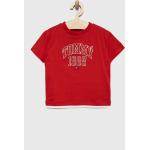 Dětská trička s potiskem Chlapecké v červené barvě z bavlny od značky Tommy Hilfiger z obchodu Answear.cz 