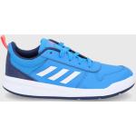 Chlapecké Sportovní tenisky adidas Tensaur v modré barvě z látky ve velikosti 28,5 ve slevě 