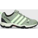 Chlapecké Běžecké boty adidas Terrex AX2R v zelené barvě z látky ve velikosti 40 