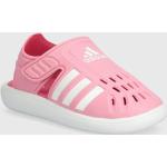 Dívčí Boty do vody adidas v růžové barvě ve velikosti 30 na suchý zip na léto 
