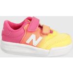 Dětské boty New Balance fialová barva