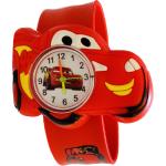 Dětské červené hodinky Auta Blesk McQueen - 2 motivy Motiv: A