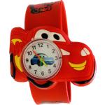 Dětské červené hodinky Auta Blesk McQueen - 2 motivy Motiv: B