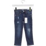 Designer Dětské džíny Calvin Klein Jeans v modré barvě z džínoviny 