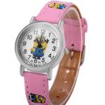 Dětské hodinky Mimoni - 3 barvy Barva: Růžový