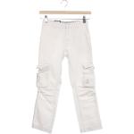 Dětské kalhoty Gant v bílé barvě ve velikosti 8 let ve slevě 