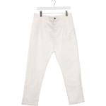 Dětské kalhoty v bílé barvě ve slevě 