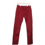 Dětské kalhoty Pepe Jeans v červené barvě z džínoviny ve slevě 