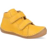Dívčí Kožené kotníkové boty Froddo v žluté barvě z hladké kůže ve velikosti 22 