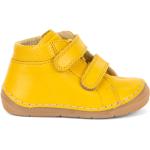 Dívčí Kožené kotníkové boty Froddo v žluté barvě z hladké kůže ve velikosti 25 