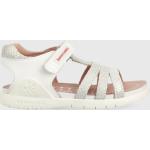 Dívčí Kožené sandály Biomecanics v bílé barvě z kůže ve velikosti 27 na léto 