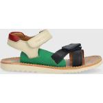 Dívčí Kožené sandály Pom d'Api vícebarevné z kůže ve velikosti 30 na léto 