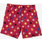 Dětské kraťasy Happy Socks Big Dot červená barva, vzorované, nastavitelný pas, Szorty Happy Socks Big Dot KBDO116-3500