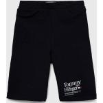 Dětské šortky Dívčí v černé barvě z bavlny ve velikosti 6 let od značky Tommy Hilfiger z obchodu Answear.cz 