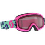 Dětské lyžařské brýle Scott v neonově růžové barvě sportovní 