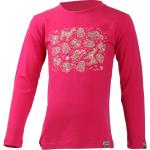 Dětská trička LASTING v růžové barvě Merino 