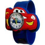 Dětské modré hodinky Auta Blesk McQueen - 2 motivy Motiv: B