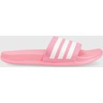 Dívčí Sportovní pantofle adidas Adilette v růžové barvě z gumy ve velikosti 38 ve slevě 