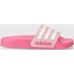 Dívčí Sportovní pantofle adidas Adilette v růžové barvě z látky ve velikosti 38 