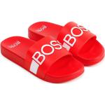 Chlapecké Pantofle na podpatku Boss v červené barvě ve velikosti 41 ve slevě 