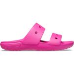 Dívčí Letní pantofle Crocs Classic v růžové barvě 