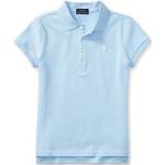 Dětská trička s límečkem Chlapecké v modré barvě z bavlny strečové Designer od značky Polo Ralph Lauren z obchodu Answear.cz s poštovným zdarma 