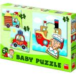 Dětské puzzle Dino Dopravní prostředky 3 - 5 dílků