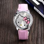 Dětské růžové hodinky Hello Kitty