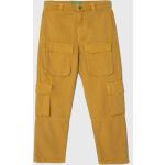 Dětské lacláče Chlapecké v žluté barvě z bavlny od značky United Colors of Benetton z obchodu Answear.cz 