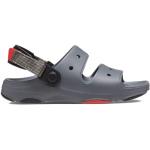 Chlapecké Páskové sandály Crocs Classic v šedé barvě na léto 