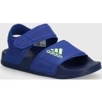 Chlapecké Sandály adidas Adilette v námořnicky modré barvě z látky ve velikosti 30 na léto 
