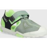 Chlapecké Sandály adidas Terrex v zelené barvě z gumy ve velikosti 39,5 na suchý zip prodyšné ve slevě na léto 