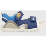 Dívčí Kožené sandály Biomecanics v námořnicky modré barvě z kůže ve velikosti 32 ve slevě na léto 