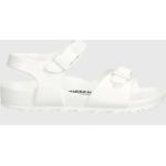 Chlapecké Sandály Birkenstock Kids v bílé barvě z gumy ve velikosti 30 na léto udržitelná móda 
