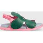 Dívčí Kožené sandály Camper v zelené barvě z kůže ve velikosti 28 na léto 