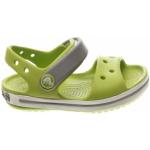 Dětské Sandály Crocs v zelené barvě ve velikosti 19 ve slevě na léto 