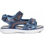 Chlapecké Kožené sandály Geox v modré barvě z kůže ve velikosti 31 ve slevě na léto 
