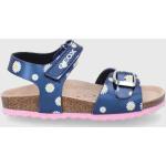 Dívčí Kožené sandály Geox v námořnicky modré barvě z kůže ve velikosti 26 na léto 