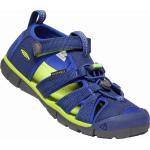 Dětské Outdoor sandály Keen v modré barvě v minimalistickém stylu ve velikosti 28 ve slevě na léto 