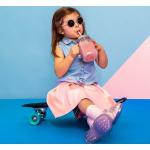 Dětské sluneční brýle Dívčí v růžové barvě z polykarbonátu ve velikosti 6 od značky Ki ET LA z obchodu Answear.cz 