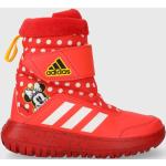 Chlapecké Sněhule adidas v červené barvě z látky ve velikosti 28,5 na zimu 