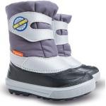 Dětské Zimní boty Demar v šedé barvě s výškou podpatku nad 9 cm na zimu 