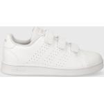 Chlapecké Tenisky na suchý zip adidas Advantage v bílé barvě z gumy ve velikosti 28,5 na suchý zip 