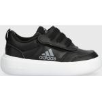 Chlapecké Tenisky na suchý zip adidas v černé barvě ve velikosti 28,5 na suchý zip 
